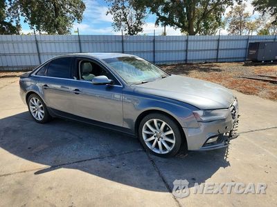 Czwarte zdjęcie samochodu z boku: 2013 AUDI A4 PREMIUM PLUS VIN:WAUFFAFL9DN014355 - miniatura