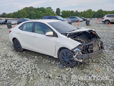 Czwarte zdjęcie samochodu z boku: 2017 TOYOTA COROLLA LE VIN:5YFBURHE2HP600635 - miniatura
