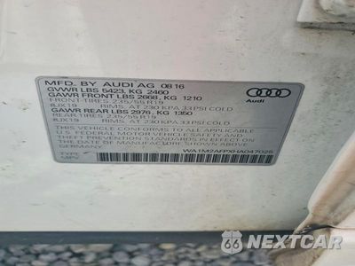 Zdjęcie 13 z 13 samochodu: 2017 AUDI Q5 PREMIUM PLUS VIN:WA1M2AFPXHA047025 - miniatura