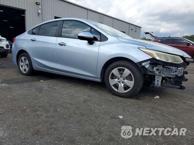 Czwarte zdjęcie samochodu z boku: 2017 CHEVROLET CRUZE LS VIN:1G1BC5SM5H7119834 - miniatura