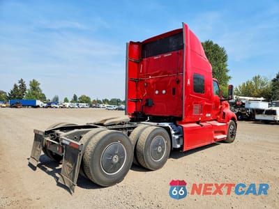 Trzecie zdjęcie samochodu z tyłu: 2019 INTERNATIONAL LT625 SEMI TRUCK VIN:3HSDZAPR7KN505052 - miniatura