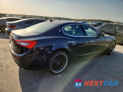 Trzecie zdjęcie samochodu z tyłu: 2016 MASERATI GHIBLI VIN:ZAM57XSA3G1173785 - miniatura