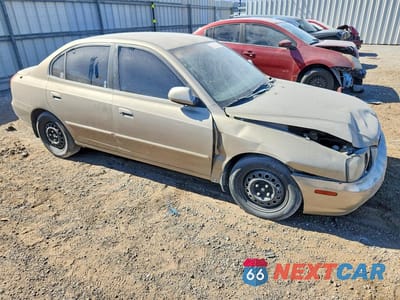 Czwarte zdjęcie samochodu z boku: 2001 HYUNDAI ELANTRA GLS VIN:KMHDN45D41U222861 - miniatura