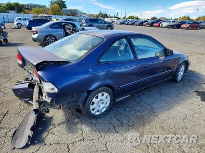 Trzecie zdjęcie samochodu z tyłu: 1999 HONDA CIVIC DX VIN:1HGEJ6129XL057281 - miniatura