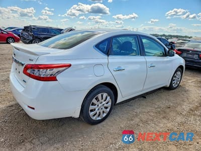 Trzecie zdjęcie samochodu z tyłu: 2014 NISSAN SENTRA SV VIN:3N1AB7AP2EY335229 - miniatura