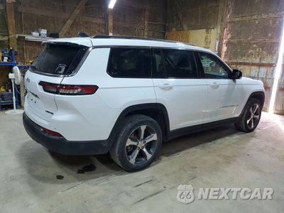 Trzecie zdjęcie samochodu z tyłu: 2023 JEEP GRAND CHEROKEE L LIMITED VIN:1C4RJKBG4P8740107 - miniatura