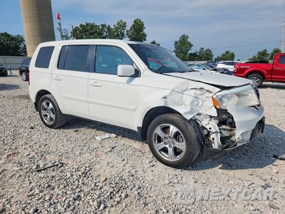 Czwarte zdjęcie samochodu z boku: 2013 HONDA PILOT EXL VIN:5FNYF4H58DB054758 - miniatura