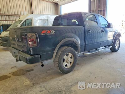 Trzecie zdjęcie samochodu z tyłu: 2005 FORD F150 SUPERCREW VIN:1FTPW14595KB80258 - miniatura