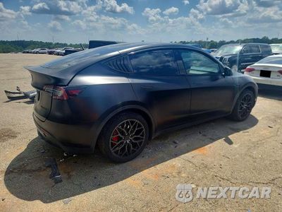 Trzecie zdjęcie samochodu z tyłu: 2022 TESLA MODEL Y VIN:7SAYGAEE5NF576526 - miniatura