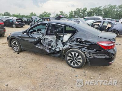 Drugie zdjęcie samochodu z przodu: 2017 HONDA ACCORD HYBRID VIN:JHMCR6F3XHC003620 - miniatura