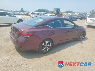 Trzecie zdjęcie samochodu z tyłu: 2020 NISSAN SENTRA SV VIN:3N1AB8CV5LY291645 - miniatura