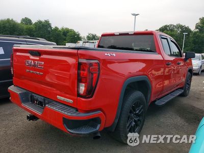 Trzecie zdjęcie samochodu z tyłu: 2020 GMC SIERRA K1500 ELEVATION VIN:1GTR9CEK1LZ168500 - miniatura
