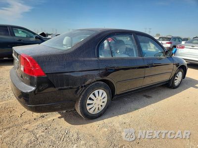 Trzecie zdjęcie samochodu z tyłu: 2003 HONDA CIVIC LX VIN:2HGES16593H586594 - miniatura