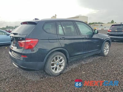Trzecie zdjęcie samochodu z tyłu: 2012 BMW X3 XDRIVE35I VIN:5UXWX7C57CL735808 - miniatura