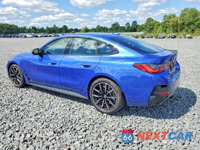 Drugie zdjęcie samochodu z przodu: 2023 BMW I4 M50 VIN:WBY33AW03PFN82845 - miniatura