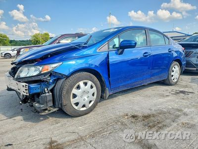 2014 HONDA CIVIC LX 19XFB2F53EE049744 - główne zdjęcie licytacji z USA - miniatura
