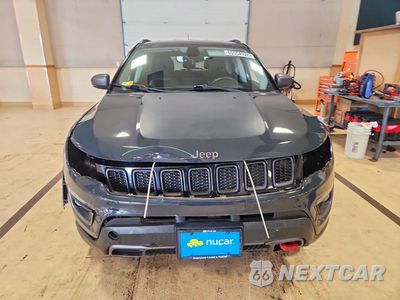 Piąte zdjęcie samochodu w środku: 2017 JEEP COMPASS TRAILHAWK VIN:3C4NJDDB2HT640487 - miniatura