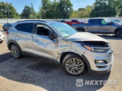 Czwarte zdjęcie samochodu z boku: 2020 HYUNDAI TUCSON ULTIMATE VIN:KM8J33AL3LU196045 - miniatura