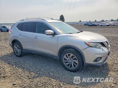 Czwarte zdjęcie samochodu z boku: 2015 NISSAN ROGUE SL VIN:5N1AT2MV9FC876713 - miniatura
