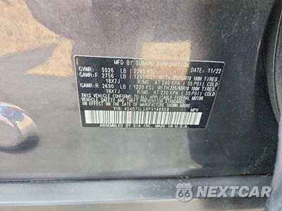 Zdjęcie 13 z 13 samochodu: 2023 SUBARU OUTBACK ONYX EDITION XT VIN:4S4BTGLD8P3148909 - miniatura