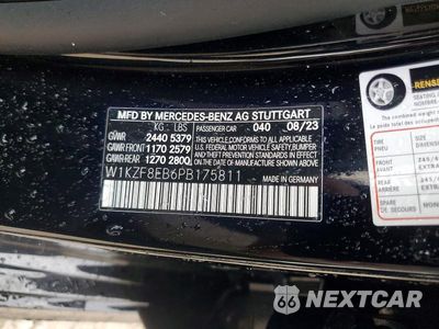 Zdjęcie 13 z 13 samochodu: 2023 MERCEDES-BENZ E 350 4MATIC VIN:W1KZF8EB6PB175811 - miniatura