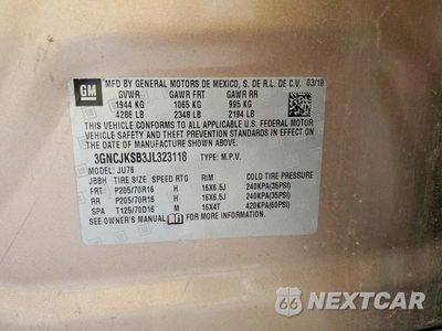 Zdjęcie 13 z 13 samochodu: 2018 CHEVROLET TRAX LS VIN:3GNCJKSB3JL323118 - miniatura