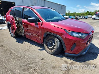 Czwarte zdjęcie samochodu z boku: 2020 TOYOTA RAV4 LE VIN:2T3H1RFV7LC041069 - miniatura