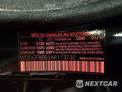Zdjęcie 14 z 14 samochodu: 2010 MERCEDES-BENZ C 300 4MATIC VIN:WDDGF8BB3AR113230 - miniatura