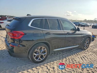 Trzecie zdjęcie samochodu z tyłu: 2021 BMW X3 SDRIVE30I VIN:5UXTY3C09M9H29118 - miniatura