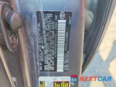Zdjęcie 12 z 12 samochodu: 2008 TOYOTA CAMRY LE VIN:4T1BE46K98U209182 - miniatura