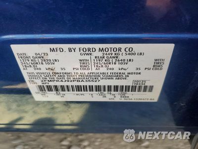 Zdjęcie 13 z 13 samochodu: 2023 FORD EDGE SEL VIN:2FMPK4J92PBA35527 - miniatura