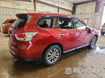 Trzecie zdjęcie samochodu z tyłu: 2016 NISSAN PATHFINDER S VIN:5N1AR2MM5GC613304 - miniatura