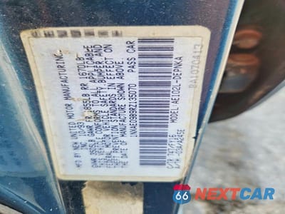 Zdjęcie 12 z 12 samochodu: 1994 TOYOTA COROLLA DX VIN:1NXAE09B9RZ135070 - miniatura