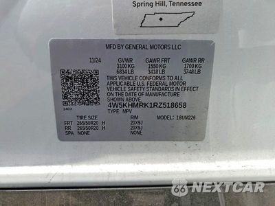 Zdjęcie 13 z 13 samochodu: 2024 ACURA ZDX A-SPEC VIN:4W5KHMRK1RZ518658 - miniatura