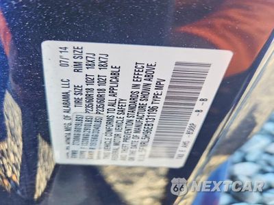 Zdjęcie 13 z 13 samochodu: 2014 HONDA ODYSSEY TOURING VIN:5FNRL5H96EB131196 - miniatura