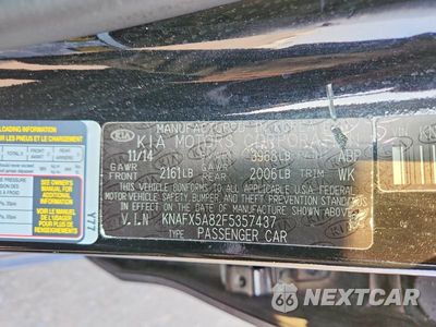 Zdjęcie 13 z 13 samochodu: 2015 KIA FORTE EX VIN:KNAFX5A82F5357437 - miniatura