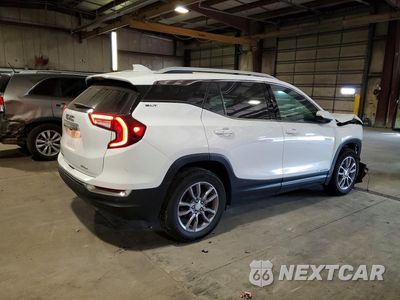 Trzecie zdjęcie samochodu z tyłu: 2023 GMC TERRAIN SLT VIN:3GKALVEG5PL211467 - miniatura