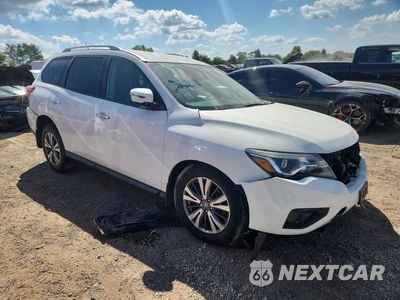 Czwarte zdjęcie samochodu z boku: 2017 NISSAN PATHFINDER SV VIN:5N1DR2MMXHC902287 - miniatura