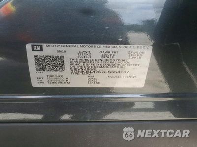 Zdjęcie 13 z 13 samochodu: 2020 CHEVROLET BLAZER 3LT VIN:3GNKBDRS7LS554137 - miniatura