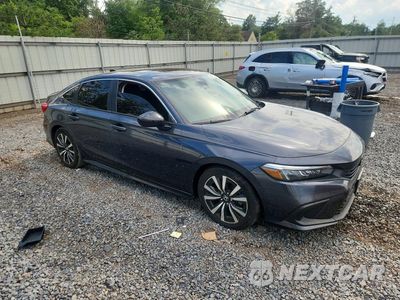 Czwarte zdjęcie samochodu z boku: 2022 HONDA CIVIC EX VIN:JHMFE1F78NX003151 - miniatura