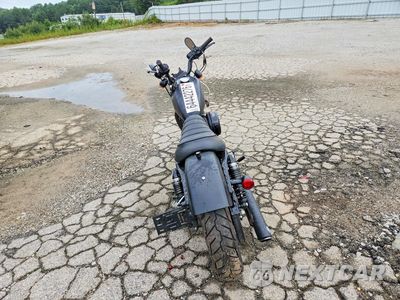 Czwarte zdjęcie samochodu z boku: 2022 HARLEY-DAVIDSON XL883 N VIN:1HD4LE212NB411583 - miniatura