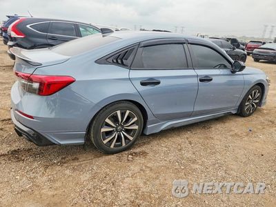 Trzecie zdjęcie samochodu z tyłu: 2023 HONDA CIVIC EX VIN:2HGFE1F75PH317253 - miniatura