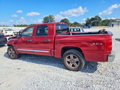 Drugie zdjęcie samochodu z przodu: 2008 DODGE DAKOTA QUAD LARAMIE VIN:1D7HW58N38S602475 - miniatura