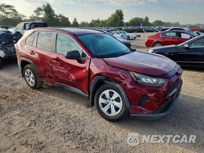 Czwarte zdjęcie samochodu z boku: 2021 TOYOTA RAV4 LE VIN:2T3F1RFV3MC141341 - miniatura