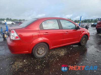 Trzecie zdjęcie samochodu z tyłu: 2008 CHEVROLET AVEO BASE VIN:KL1TD56688B133381 - miniatura