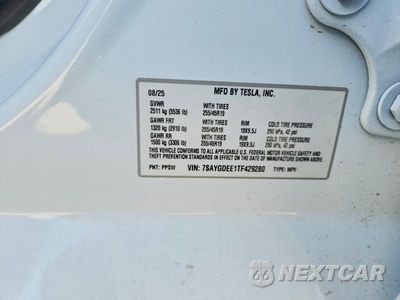 Zdjęcie 12 z 12 samochodu: 2026 TESLA MODEL Y VIN:7SAYGDEE1TF429280 - miniatura