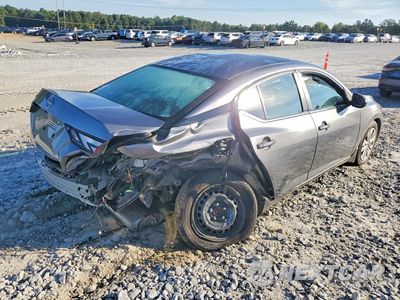 Trzecie zdjęcie samochodu z tyłu: 2025 NISSAN SENTRA S VIN:3N1AB8BV0SY254227 - miniatura