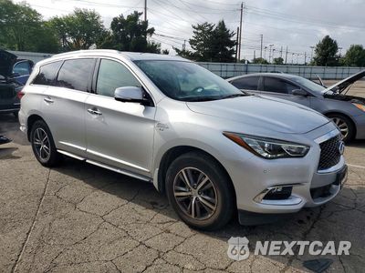 Czwarte zdjęcie samochodu z boku: 2019 INFINITI QX60 LUXE VIN:5N1DL0MM7KC559094 - miniatura