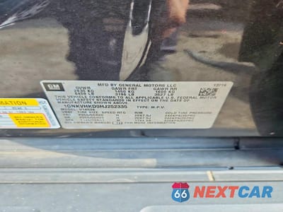 Zdjęcie 13 z 13 samochodu: 2017 CHEVROLET TRAVERSE LT VIN:1GNKVHKD9HJ252335 - miniatura