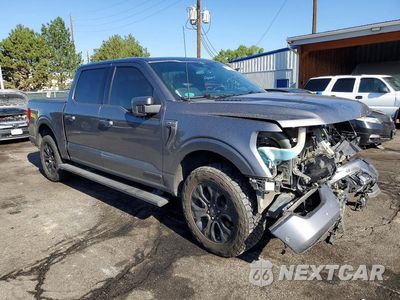 Czwarte zdjęcie samochodu z boku: 2023 FORD F150 SUPERCREW VIN:1FTFW1ED2PFA08313 - miniatura